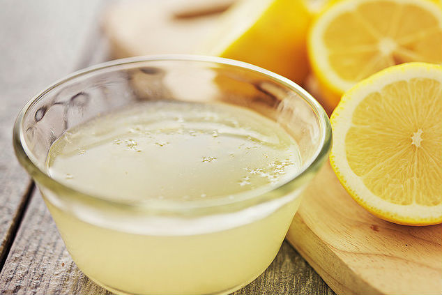 Bowl Of Lemon Juice