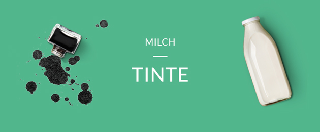 Milch Gegen Tinteflecken
