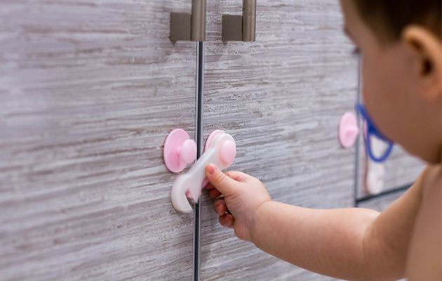 Cupboard With Child Lock