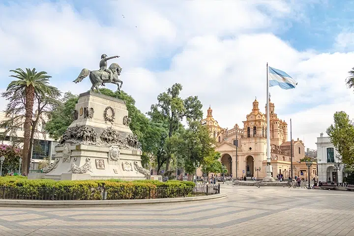 Oeffentlicher Platz In Argentinien