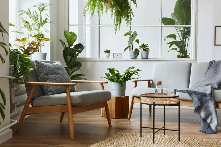 Wohnzimmer Midcentury Stil