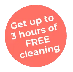 Get Up To 3 Hours Of Free Cleaning