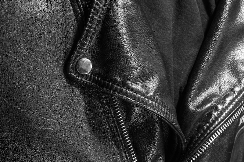 Full Frame Shot Leather Jacket