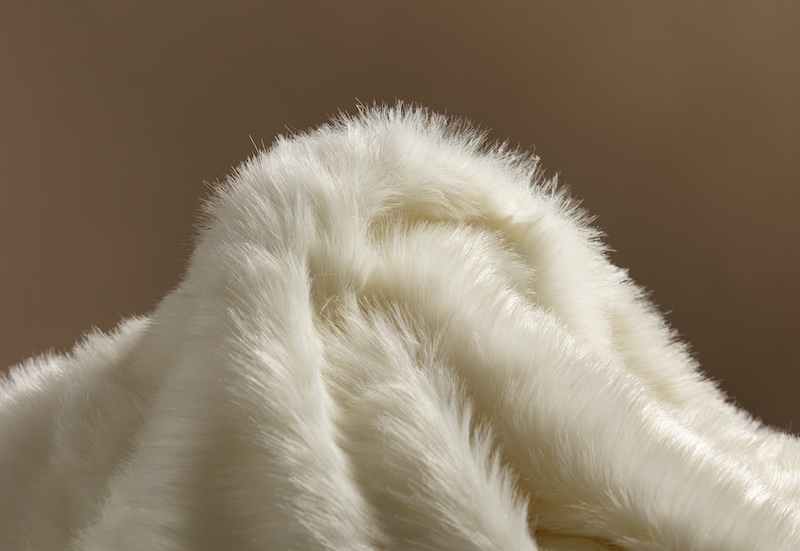View Textured Fur Fabric