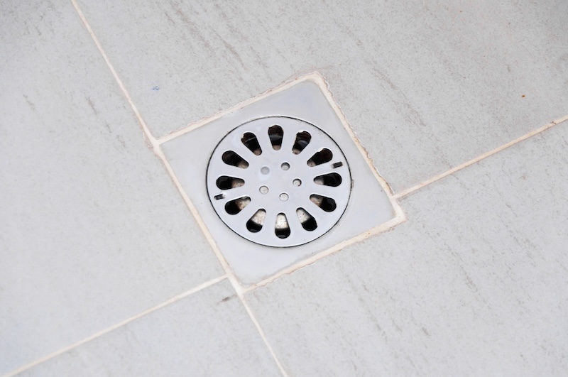 Old Chrome Shower Drain Set Shower